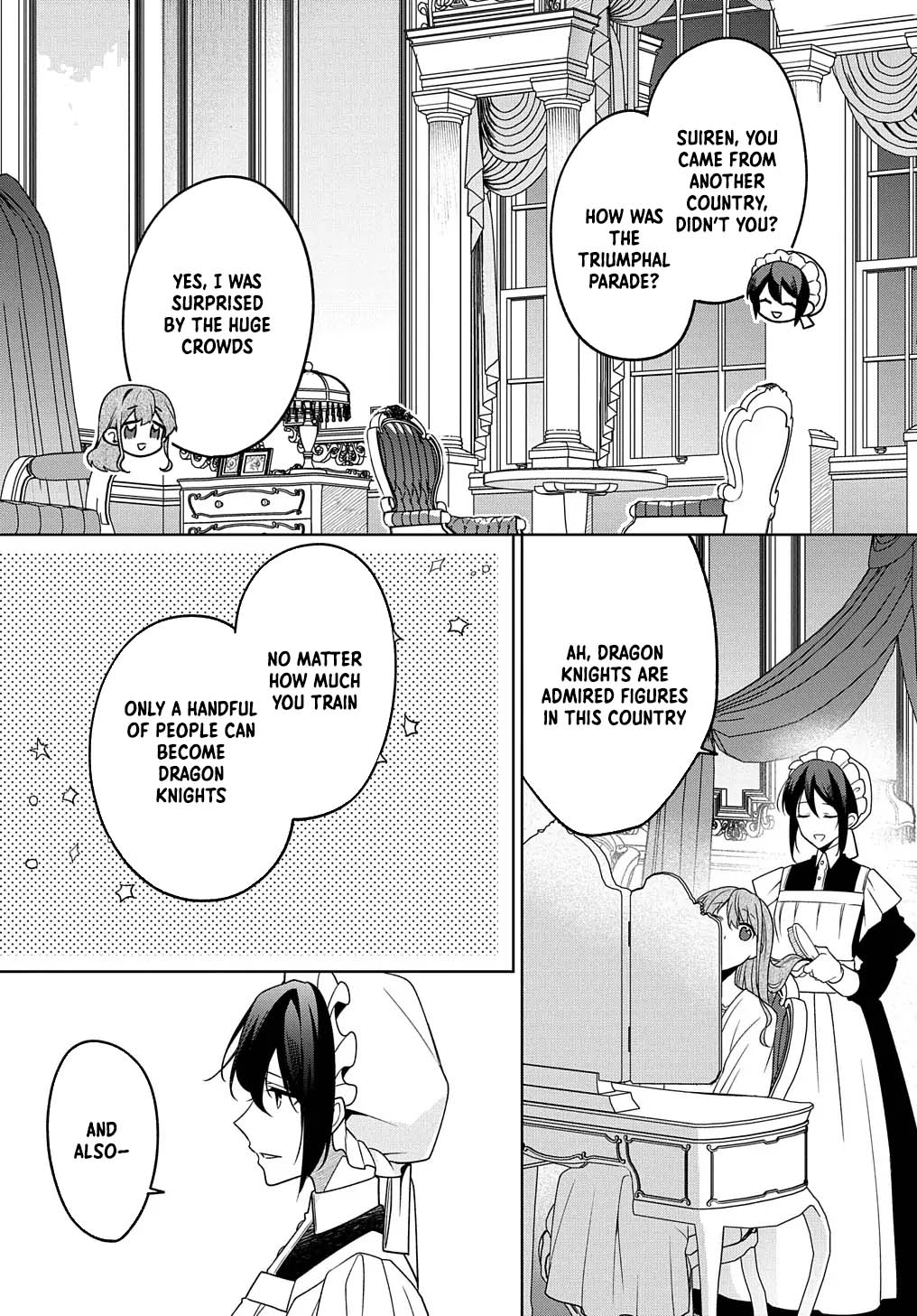 The lovery Flower Girl Who Prayed For Love with a Caged Dragon kight Chapter 4 Page 21